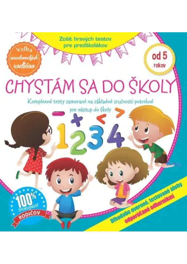 Chystám sa do školy - zošit hravých testov pre predškolákov