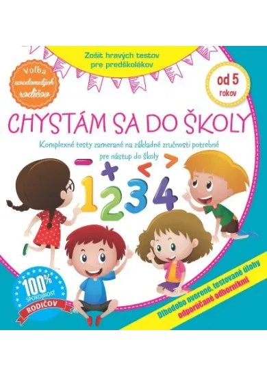 Chystám sa do školy - zošit hravých testov pre predškolákov