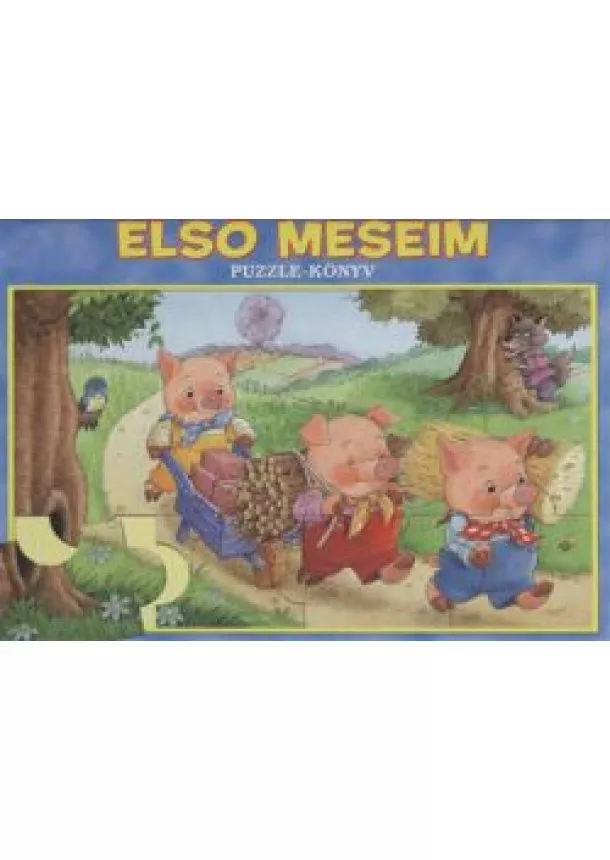 PUZZLE-KÖNYV - ELSŐ MESÉIM