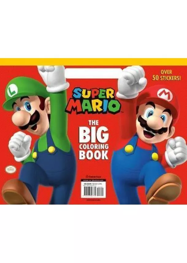 Super Mario: The Big Coloring Book (Nintendo)