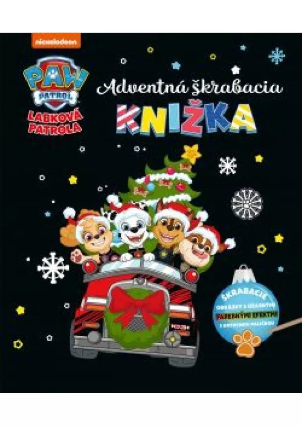 Nathalia Klimentová - Labková patrola - Adventná škrabacia knižka