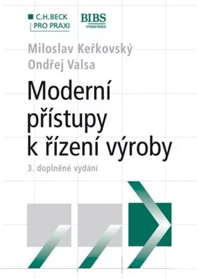 Moderní přístupy k řízení výroby - 3. doplnené vydanie