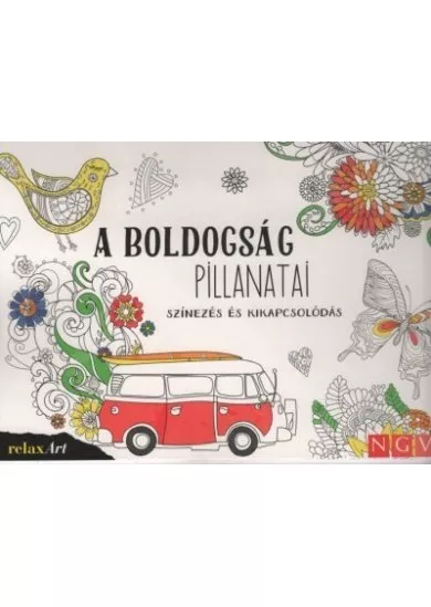 A boldogság pillanatai - Színezés és kikapcsolódás