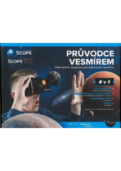 Průvodce vesmírem - Interaktivní souprava pro objevování vesmíru