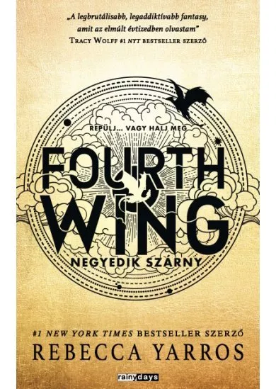 Fourth Wing - Negyedik szárny (éldekorált kiadás)