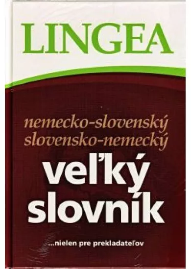 Nemecko-slovenský a slovensko-nemecký veľký slovník 2. vydanie