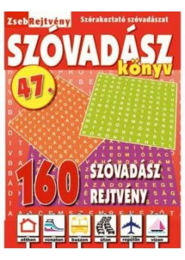 Zsebrejtvény szóvadász könyv 47.