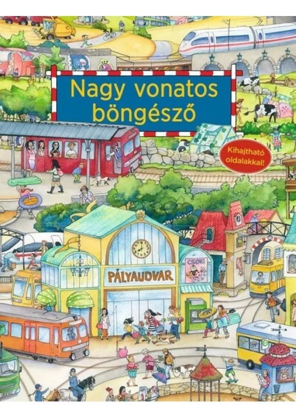 Lapozó - Nagy vonatos böngésző