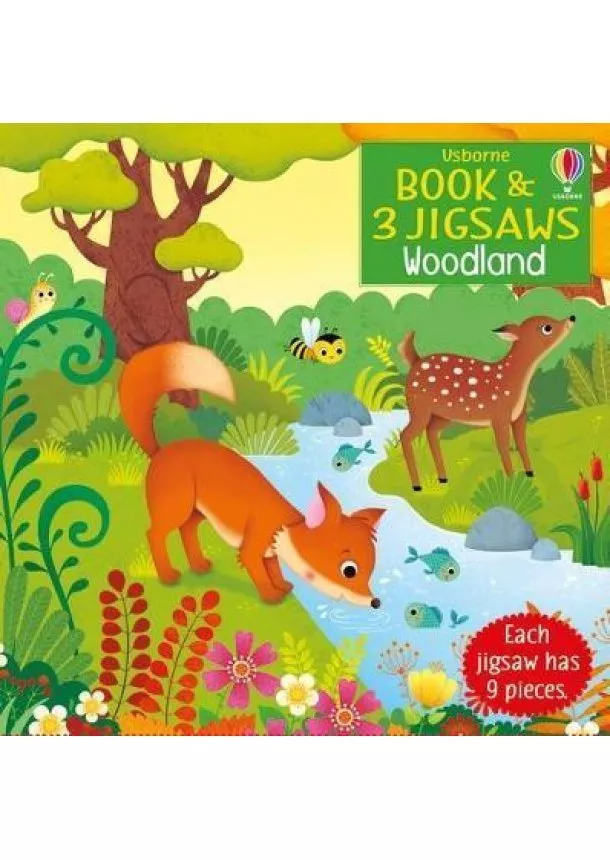 Sam Taplin - Book and 3 Jigsaws: Woodland