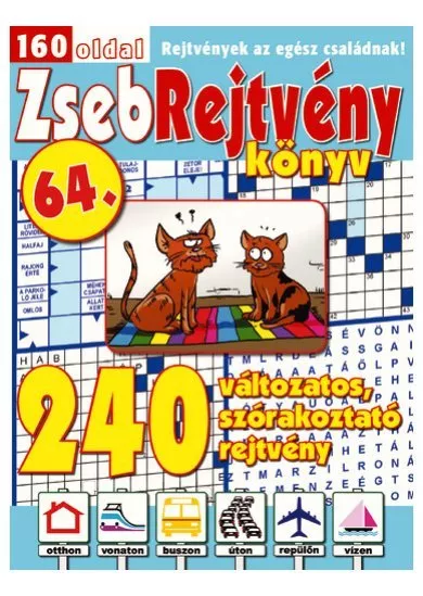 Zsebrejtvény könyv 64