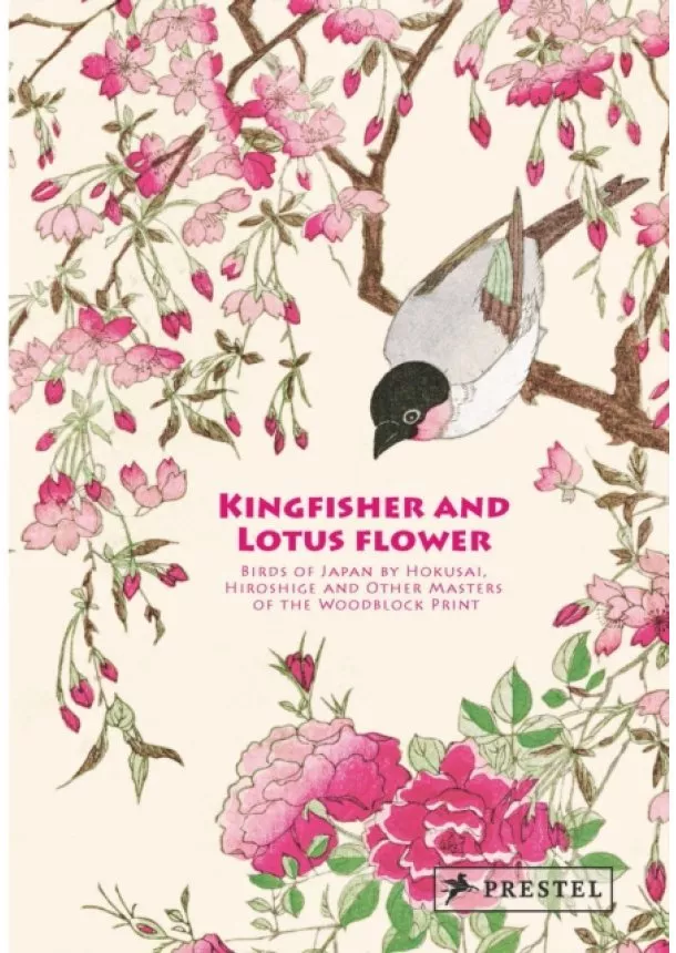 Kingfisher with Lotus Flower