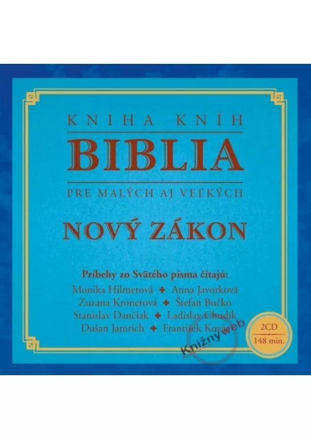 autor neuvedený - Biblia - Nový zákon - KNP-2CD