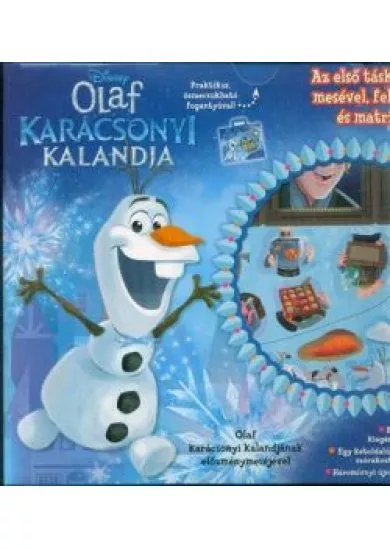 Disney - Olaf karácsonyi kalandja /Az első táskakönyvem mesékkel, feladatokkal és matricákkal