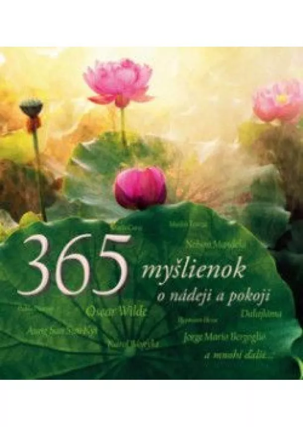 Valeria Manferto de Fabianis - 365 myšlienok o nádeji a pokoji