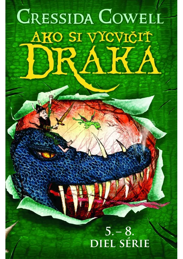 Cressida Cowell - Set Ako si vycvičiť draka 5.-8. diel série