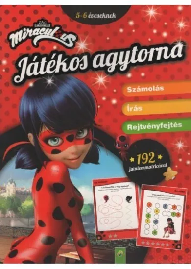Miraculous: Játékos agytorna - 192 jutalom matricával