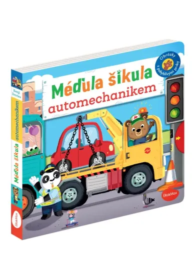 Méďula Šikula automechanikem - Obrázky s pohyblivými prvky