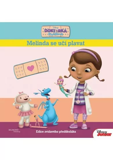 Doktorka Plyšáková - Melinda se učí plavat - Edice zvídavého předškoláka