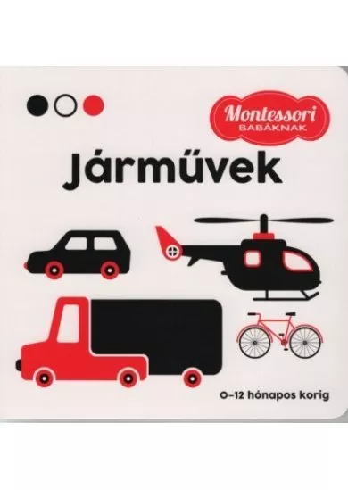 Járművek - Montessori babáknak
