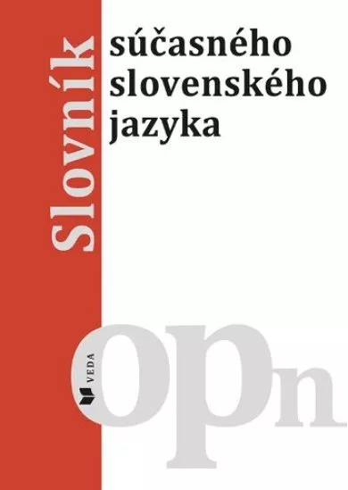 Slovník súčasného slovenského jazyka O - Pn