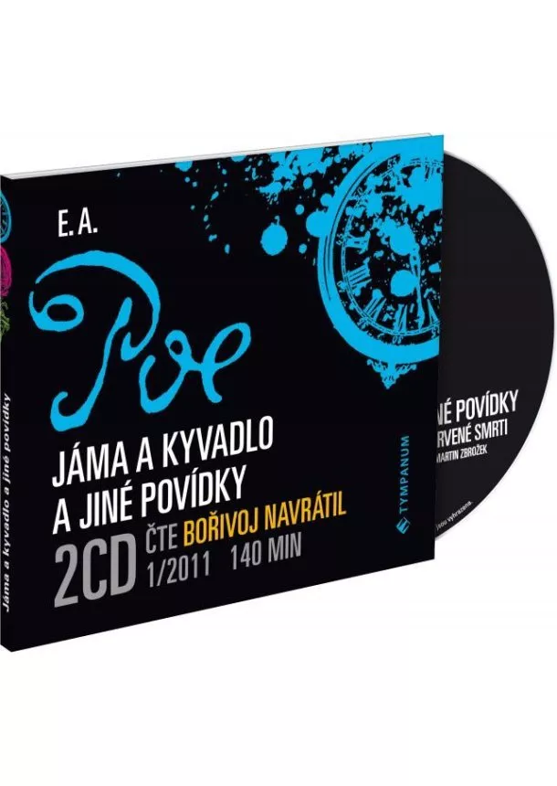 Edgar Allan Poe - Jáma a kyvadlo a jiné povídky - CD - Nové vydání