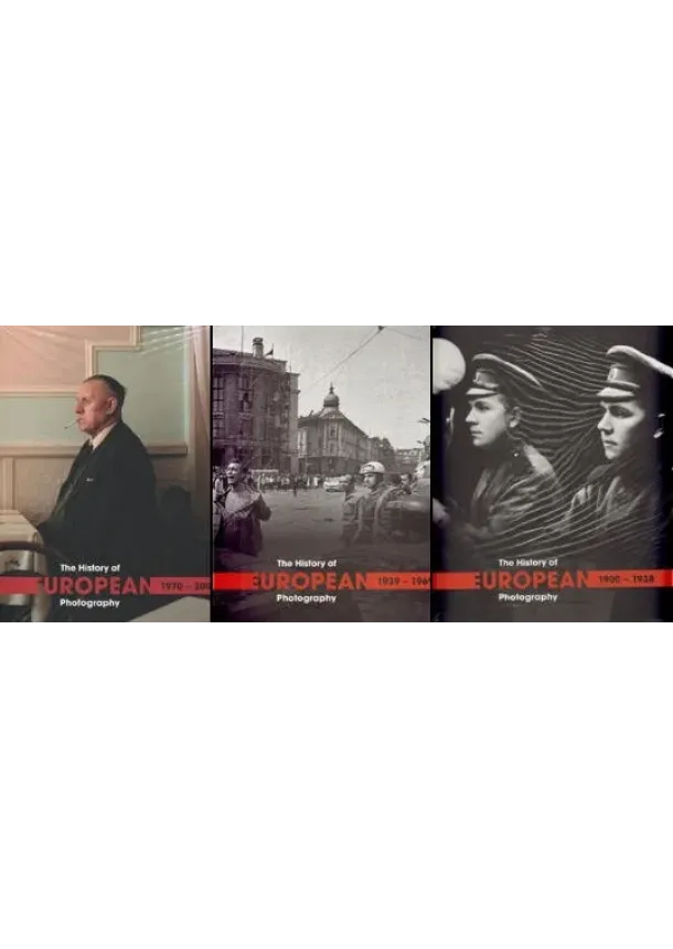kolektív - The History of European Photography 1900-2000 - Komplet 6 kníh
