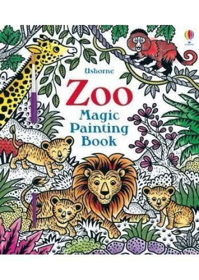 Zoo Magic Painting Book