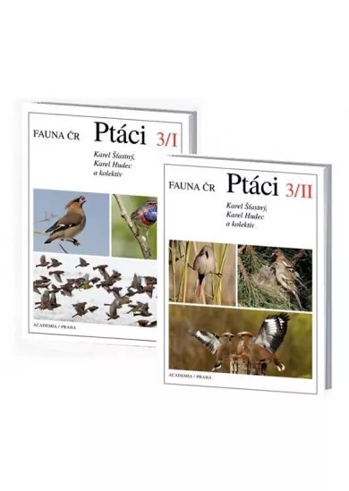 Ptáci 3/I+3/II - Fauna ČR - 2 knihy