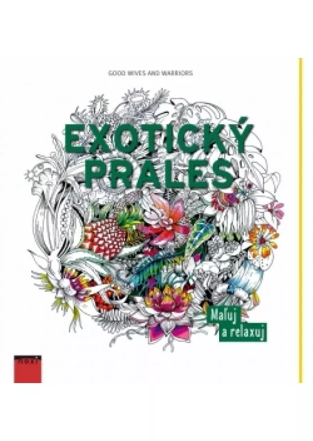 Wives Good & Warriors - Exotický prales-maľovanky pre dospelých