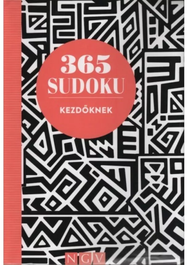 Rejtvénykönyv - 365 Sudoku - Kezdőknek (ceruzával)