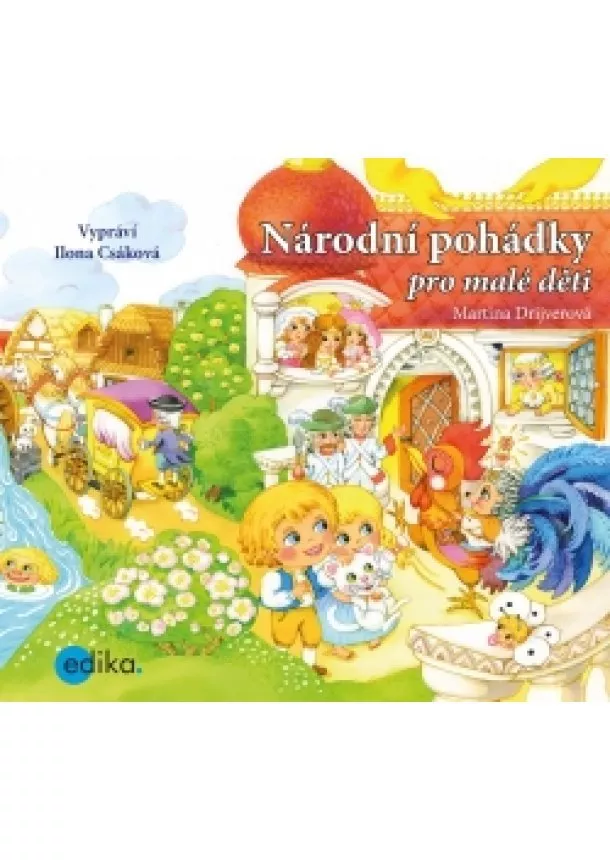 Martina Drijverová - Národní pohádky pro malé děti (audiokniha pro děti)