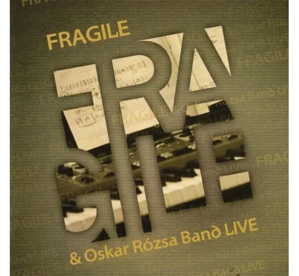 Fragile & Oskar Rósza - Fragile & Oskar Rósza Band:  Live - CD