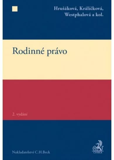 Rodinné právo 2. vydání