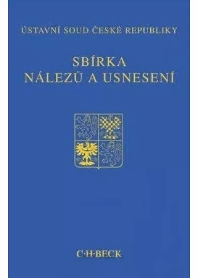 Sbírka nálezů a usnesení ÚS ČR - svazek 49