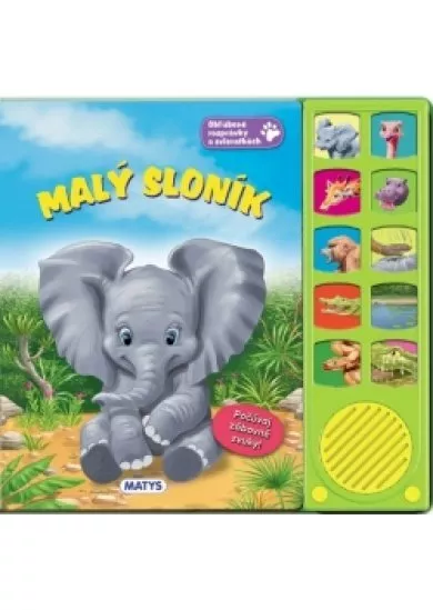 Malý sloník - zvuková knižka