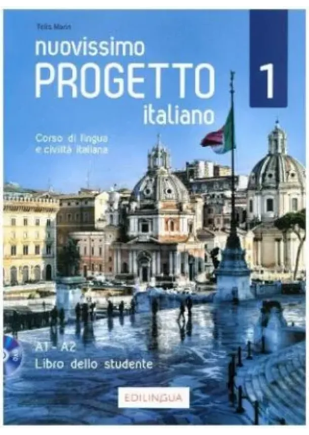 Edilingua Edizion - PROGETTO ITALIANO NUOVIS 1 LIBRO +DVD