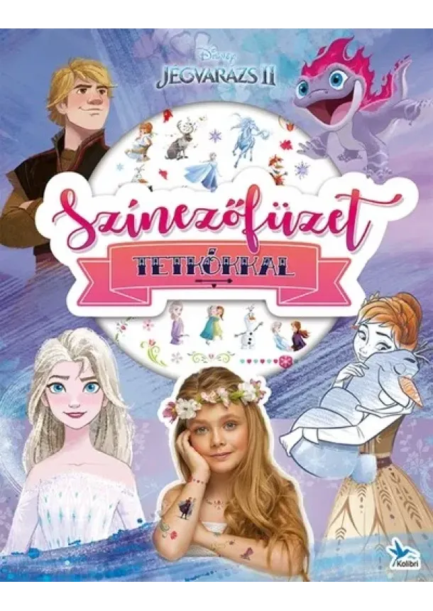 Disney Foglalkoztató - Színezőfüzet tetkókkal - Jégvarázs II. (új kiadás)