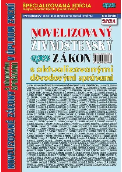 Novelizovaný Živnostenský zákon 