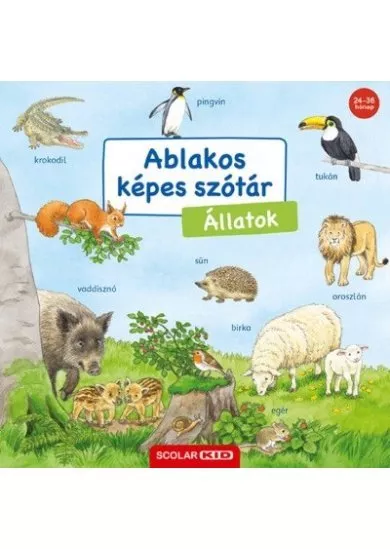 Ablakos képes szótár - Állatok