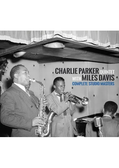 Charlie Parker Quintet:  Complete Studio Masters (16-stranový booklet / 14 bonusových skladieb)