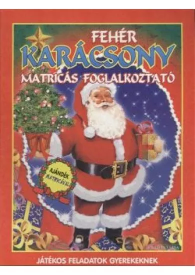 FEHÉR KARÁCSONY MATRICÁS FOGLALKOZTATÓ