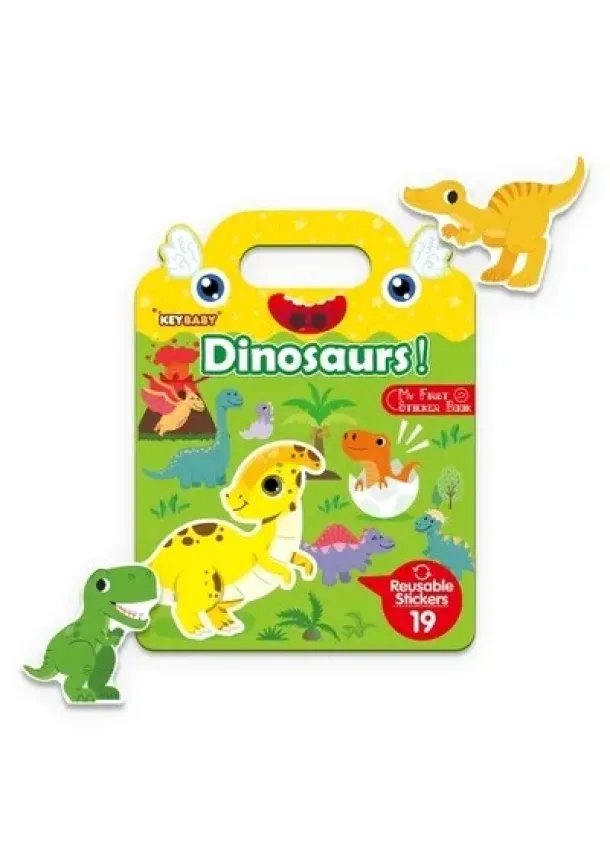 Matricás foglalkoztató - Gumolepky - Poznávam dinosaurov