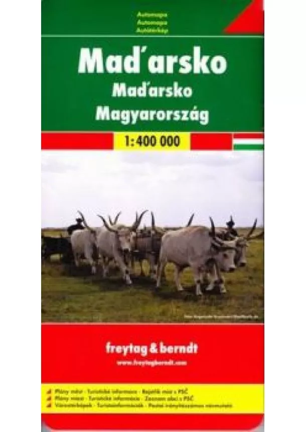 autor neuvedený - AK 1001 Maďarsko 1:400 000