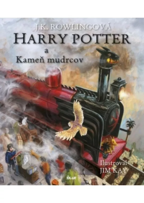 Joanne K. Rowlingová - Harry Potter - A Kameň mudrcov - Ilustrovaná edícia