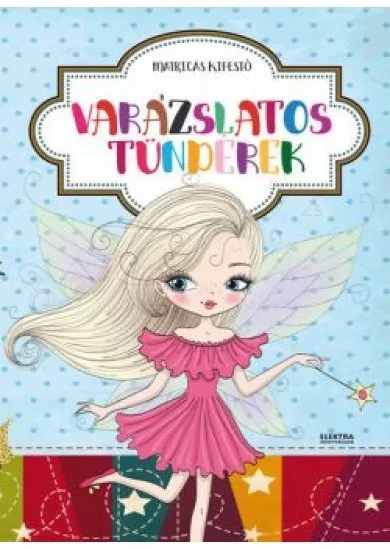 Varázslatos tündérek - Matricás kifestő