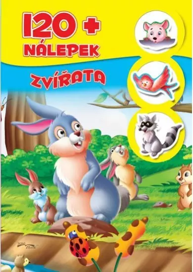 120+ nálepek - Zvířata - 120+ nálepek