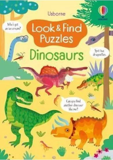 Look and Find Puzzles: Dinosaurs