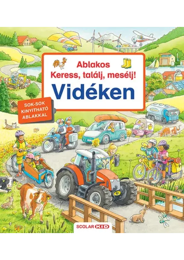Susanne Gernhauser - Ablakos Keress, találj, mesélj! - Vidéken