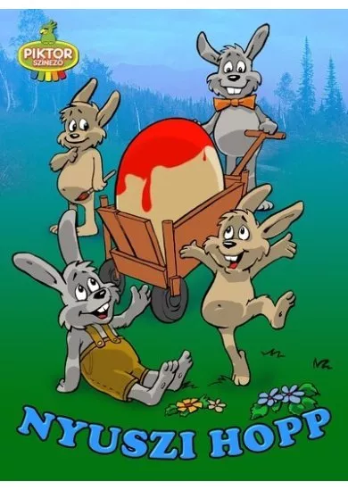 Nyuszi hopp - Piktor Színező §H