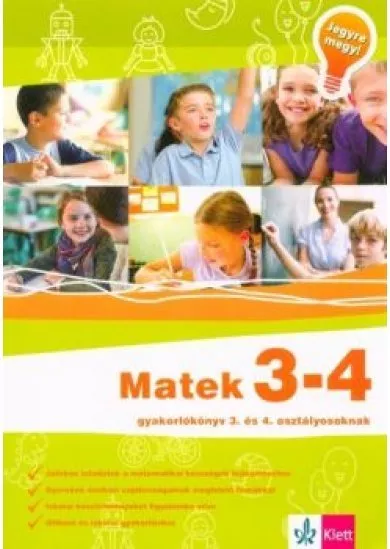 Matek 3-4 - Gyakorlókönyv 3. és 4. osztályosoknak - Jegyre megy!